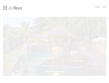 Tablet Screenshot of dereusarchitects.com
